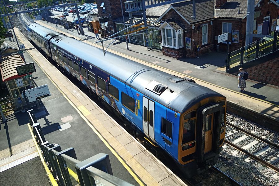 158903 at Garforth railway station (24th July 2026) 001, Garforth