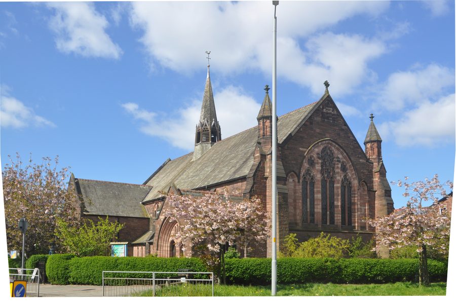 Blundellsands and Crosby United Reformed Church, Mersey Road, Great Crosby (NHLE Code 1257394) (April 2024), Crosby