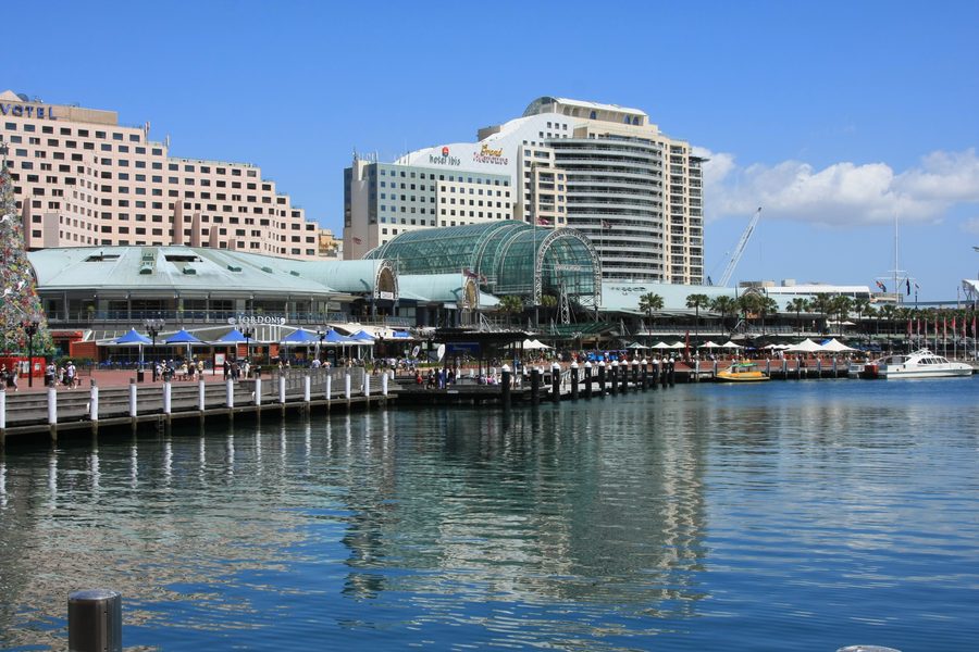 Darling harbour, new south wales 1234, Harbourside