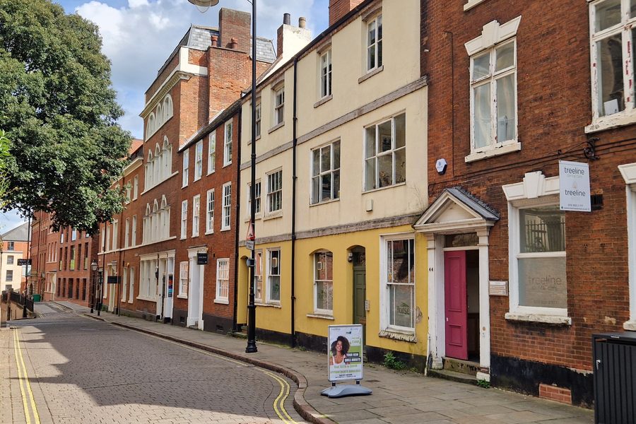 High Pavement, Nottingham (geograph 8033836), Lace Market