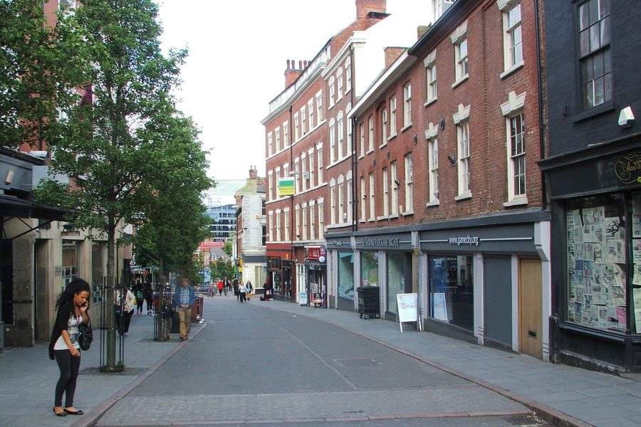Carlton Street, Nottingham, Lace Market