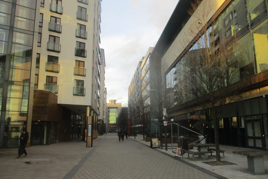 Armouries Boulevard, Leeds Dock (16th December 2023) 001, Leeds Dock