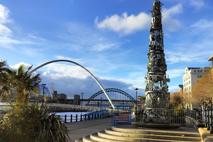 Blacksmith's Needle, Quayside, Newcastle upon Tyne, Ouseburn