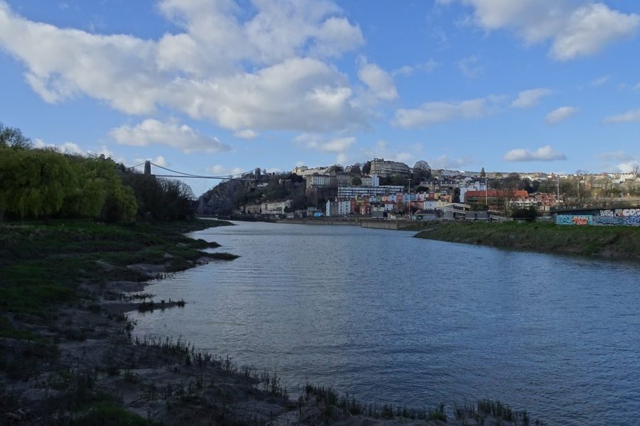 River Avon near Brunel Way, Southville