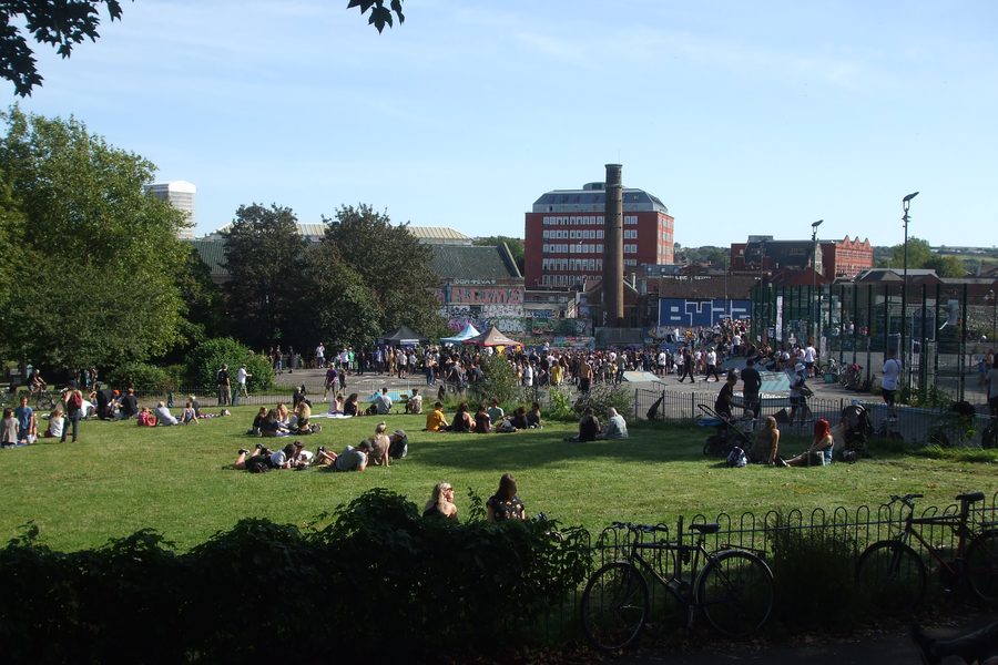 Park life in Bedminster, Southville